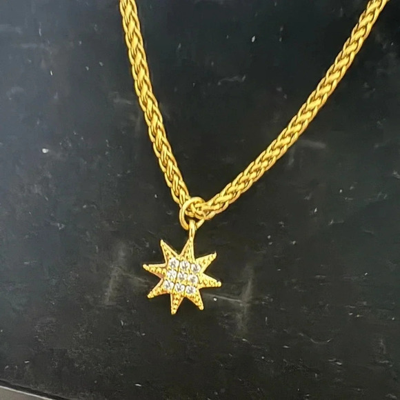 Zircon pendant necklace - Picture 4 of 5